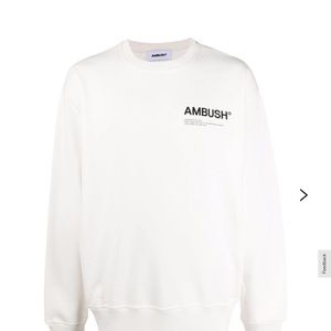AMBUSH FLEECE WORKSHOP CREWNECK PRE OWNED